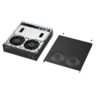 Shuttle Barebone slim DH770 Intel/SO-DDR4/black Bulk
