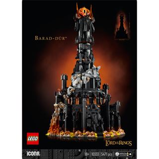 LEGO Icons 10333 Der Herr der Ringe: Barad-d&ucirc;r, Bauset, Modell
