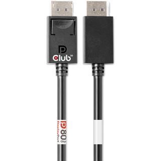 (&euro;15,56*/1m) 1.60m Club 3D Displayport 2.1 Anschlusskabel