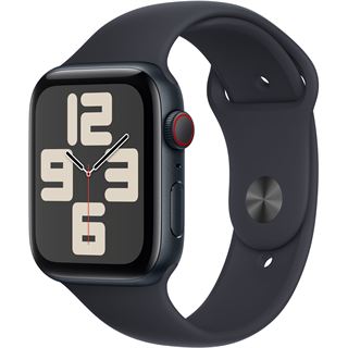 Apple Watch SE (2024) midnight aluminium 44mm 4G midnight sport band
