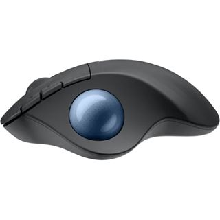 Logitech ERGO M575S Wireless Trackball - GRAPHITE+BLUE BALL -