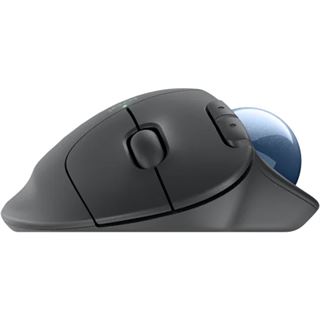 Logitech ERGO M575S Wireless Trackball - GRAPHITE+BLUE BALL -