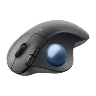 Logitech ERGO M575S Wireless Trackball - GRAPHITE+BLUE BALL -