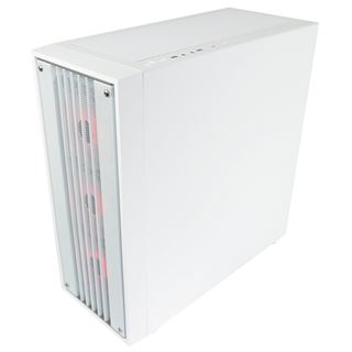 LC-Power 810W Bright_Crawler_X Midi Tower ohne Netzteil weiss