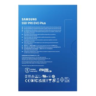 4TB Samsung 990 EVO Plus M.2 2280 PCIe 4.0 x4 / PCIe 5.0 x2 3D-NAND