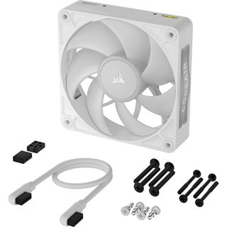 120mm Corsair RX RGB MAX Series, iCUE LINK RX120 RGB MAX White, RGB