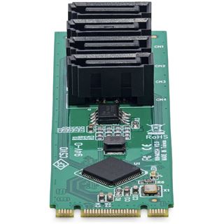 StarTech 4-Port M.2 to SATA Adapter Card, M.2 PCIe 3.0 to SATA
