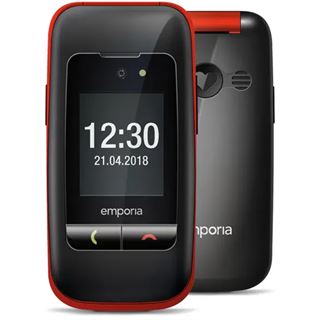 Emporia ONE (V200i), Großtastenklapphandy, schwarz