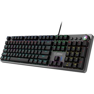MSI FORGE GK-310 RED Gaming Keyboard, verkabelt
