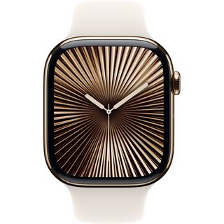 APPLE Watch Series 10 GPS + Cellular 46mm Gold Titanium Case with