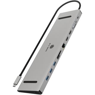 ICY BOX IB-DK2106a-CPD USB Type-C DockingStation with Triple Video