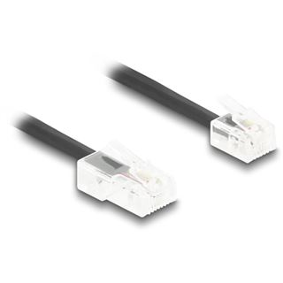 (&euro;3,45*/1m) 2.00m Delock Telefon Spiralkabel RJ11 Stecker auf