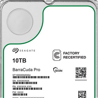 10TB Seagate Factory Recertified BarraCuda Pro ST10000DM0004