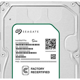 10TB Seagate Factory Recertified Iron Wolf Pro ST10000NE0004