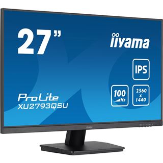 27" (68,58cm) iiyama ProLite XU2793QSU-B7 schwarz 2560x1440 1x