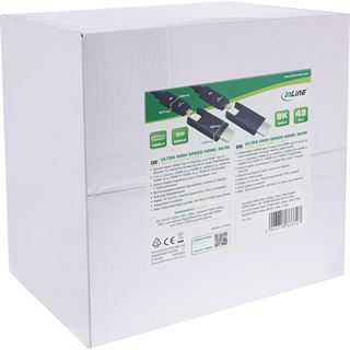 (&euro;1,32*/1m) 80.00m InLine HDMI2.1 AOC Kabel Ultra High Speed