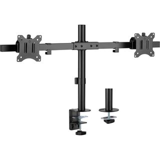 InLine Tischhalterung, für 2x LCD-/LED-Display bis 81cm