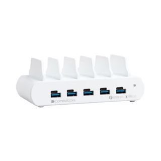 COMPULOCKS 5 PORT USB AND USB-C MULTIPLE TABLET CHARGING STATION UK