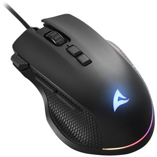 Sharkoon SHARK FORCE 3 BLACK RGB OPTICAL GAMING MOUSE 12.800 DPI