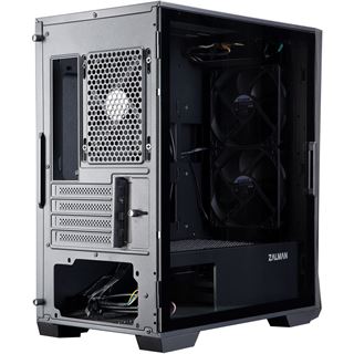 Zalman Z1 Iceberg micro-ATX Gehäuse - Schwarz