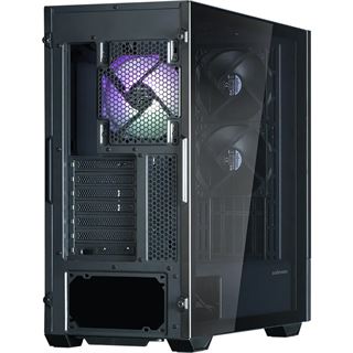 Zalman Z10 DS mit Display Midi Tower ohne Netzteil schwarz