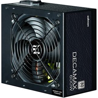 600 Watt Zalman ZM600-LX Non-Modular