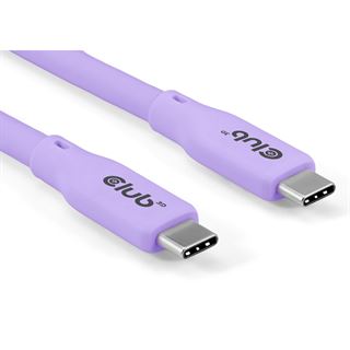 (€8,95*/1m) 2.00m Club 3D USB-C PD USB C Stecker auf USB C