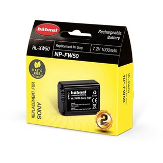 Hähnel Ersatzakku HL-XW50 - Typ Sony NP-FW50 retail