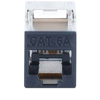 Intellinet Cat6a 10G STP Keystone-Modul schwarz