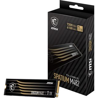 1TB MSI Spatium M482 M.2 2280 PCIe 4.0 x4 3D NAND (S78-440L2D0-P83)