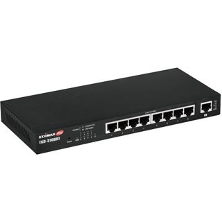 Edimax TGS-3109XT 8-Port 2.5GbE Web Smart Switch + 1-Port 10GbE Uplink