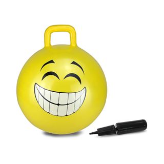 Jamara H&uuml;pfball Smile gelb 450mm 1+