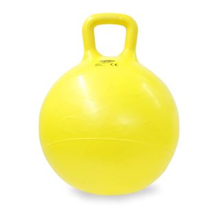 Jamara H&uuml;pfball Smile gelb 450mm 1+