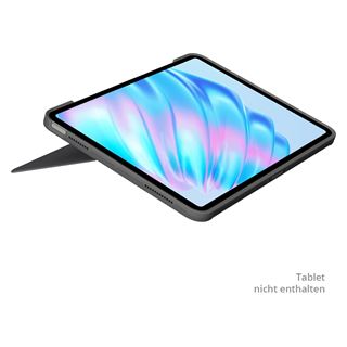 Logitech Combo Touch iPad Air 11-inch (M2) - OXFORD GREY - US -