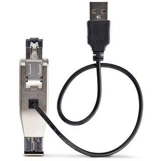 Startech Gigabit Glasfaser Medienkonverter Dongle LWL Kupfer Umsetzer