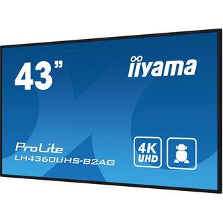 42.5" (107,95cm) iiyama ProLite LH4360UHS-B2AG schwarz 3840x2160