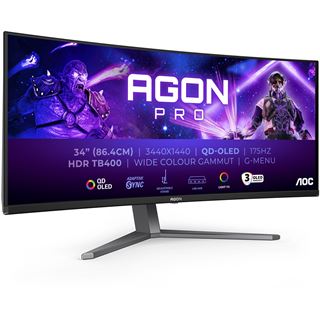 34" (86,36cm) AOC AGON AG346UCD schwarz 3440x1440 1xDisplayPort