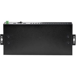 StarTech 16-Port Industrial USB 5Gbps Hub with Power Adapter, Metal