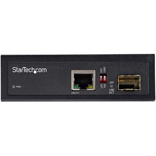 StarTech Industrial Media Converter - 1 Gbit/s Medienkonverter LWL