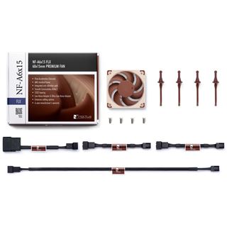 60mm Noctua NF-A6x15 FLX Geh&auml;usel&uuml;fter 3-pin