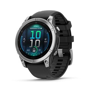 GARMIN fenix E 47 mm Smartwatch schwarz, silber
