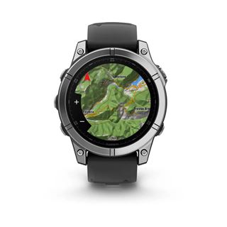 GARMIN fenix E 47 mm Smartwatch schwarz, silber