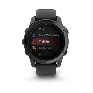 GARMIN fenix E 47 mm Smartwatch schwarz, schiefergrau