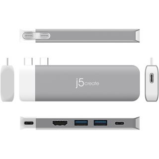 USB-C J5CREATE 6K PREMIUM HUB