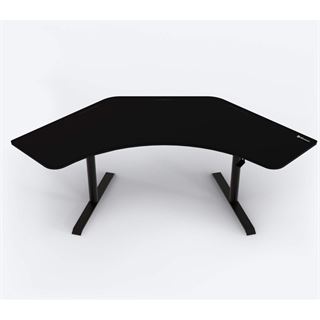 Arozzi Gaming-Tisch Arena Angelo PureBlack 135°-225x102cm1/2
