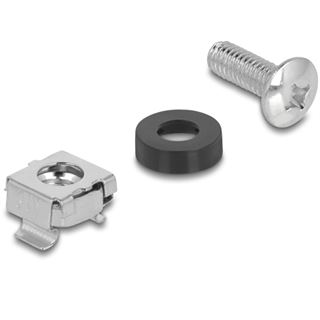 Delock Rack Montage Set f&uuml;r 10" und 19" 100 St&uuml;ck