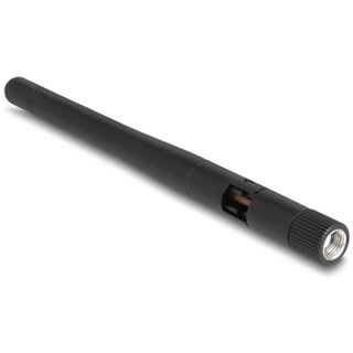 Delock WLAN 802.11 ac/ax/a/b/g/n Antenne RP-SMA Stecker 2 dBi