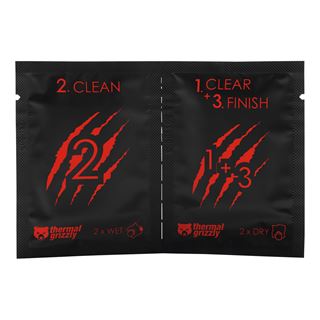 (&euro;1,09*/1St�ck) Thermal Grizzly Cleaning Wipes 10 St&uuml;ck