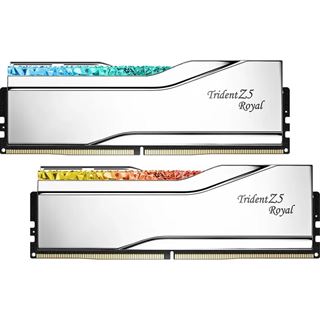 48GB G.Skill Trident Z5 Royal RGB Silver DDR5-8000 DIMM CL40 Dual Kit