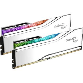 48GB G.Skill Trident Z5 Royal RGB Silver DDR5-8000 DIMM CL40 Dual Kit